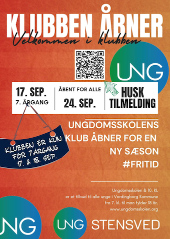 Klub Stensved UNG - Klik for at tilmelde dig